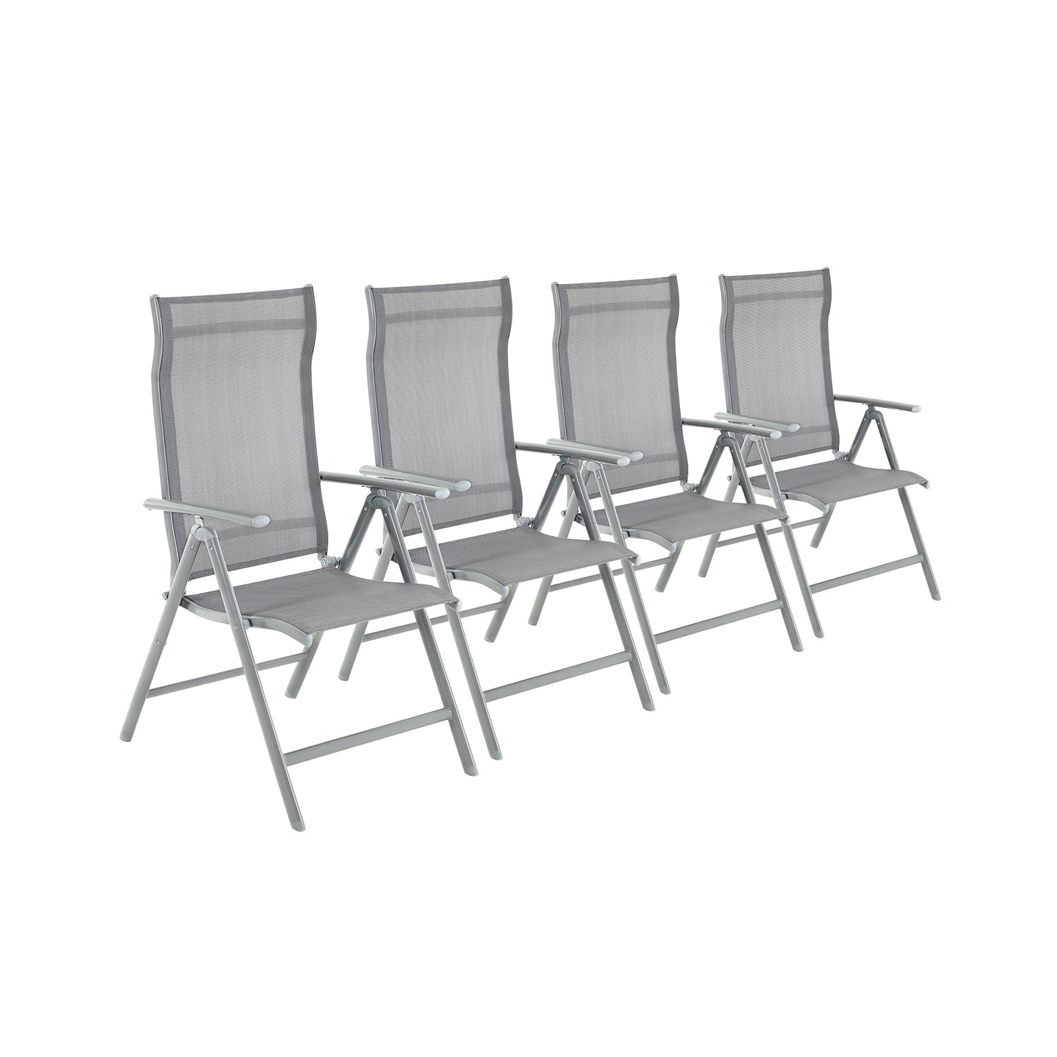 Folding Garden Chairs - Aluminium - Multi-Color