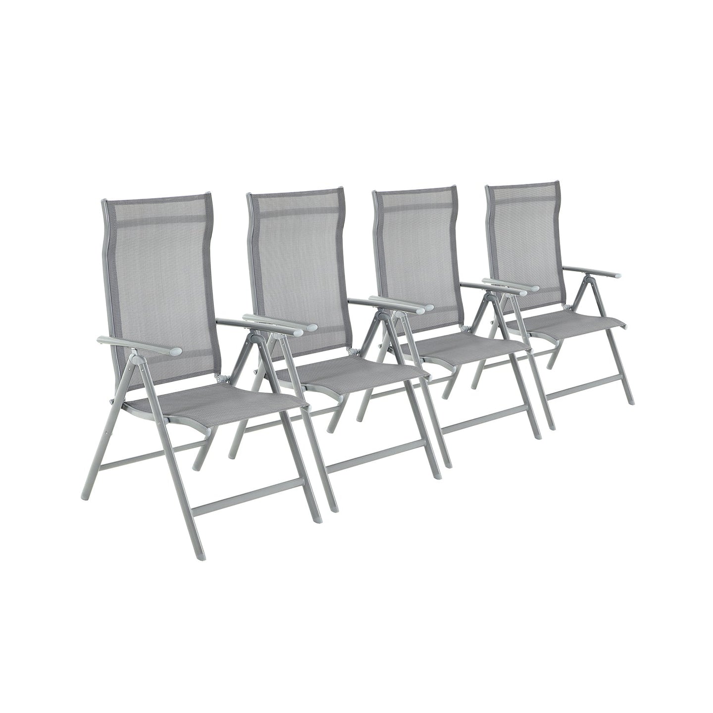Folding Garden Chairs - Aluminium - Multi-Color