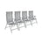 Folding Garden Chairs - Aluminium - Multi-Color