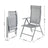 Folding Garden Chairs - Aluminium - Multi-Color