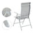 Folding Garden Chairs - Aluminium - Multi-Color