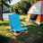 Portable Beach Chair - Fabric - Blue