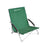 Foldable Beach Chair - 600D Oxford Fabric - Green - 140 kg Load Capacity