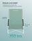 Foldable Beach Chair - 600D Oxford Fabric - Green - 140 kg Load Capacity