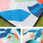 Folding Picnic Blanket - Multicolor Fern - Waterproof