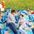 Folding Picnic Blanket - Multicolor Fern - Waterproof