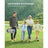 Picnic Blanket - Fabric - Grey and White - Extra Large 300 x 200 cm