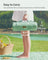 Picnic Blanket - Fabric - Mint Green - Extra Large 200 x 200 cm
