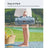 Picnic Blanket - Fabric - Blue with Leaf Pattern - Extra Large 200 x 200 cm