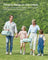 Picnic Blanket - Waterproof Fabric - Green and White - Large 200 x 200 cm with Blow-Away Prevention Pegs