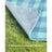 Picnic Blanket - Green and Blue - Waterproof