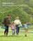 Large Waterproof Picnic Blanket - Fabric - Fern Pattern and Green - Machine Washable and Foldable