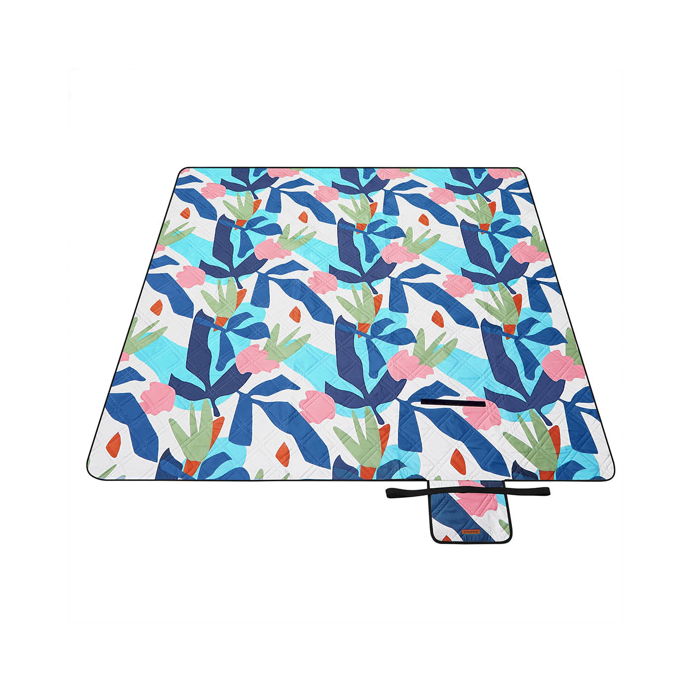 Picnic Blanket - Fabric - Multicolor - Large Waterproof and Machine Washable