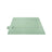 Picnic Blanket - 300 x 200 cm - Fabric - Mint Green with Leaf Pattern