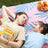 Large Picnic Blanket - Waterproof Fabric - Multicolor Lemon Pattern - Foldable and Machine Washable