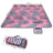 Large Picnic Blanket - Waterproof Fabric - Multicolor Lemon Pattern - Foldable and Machine Washable