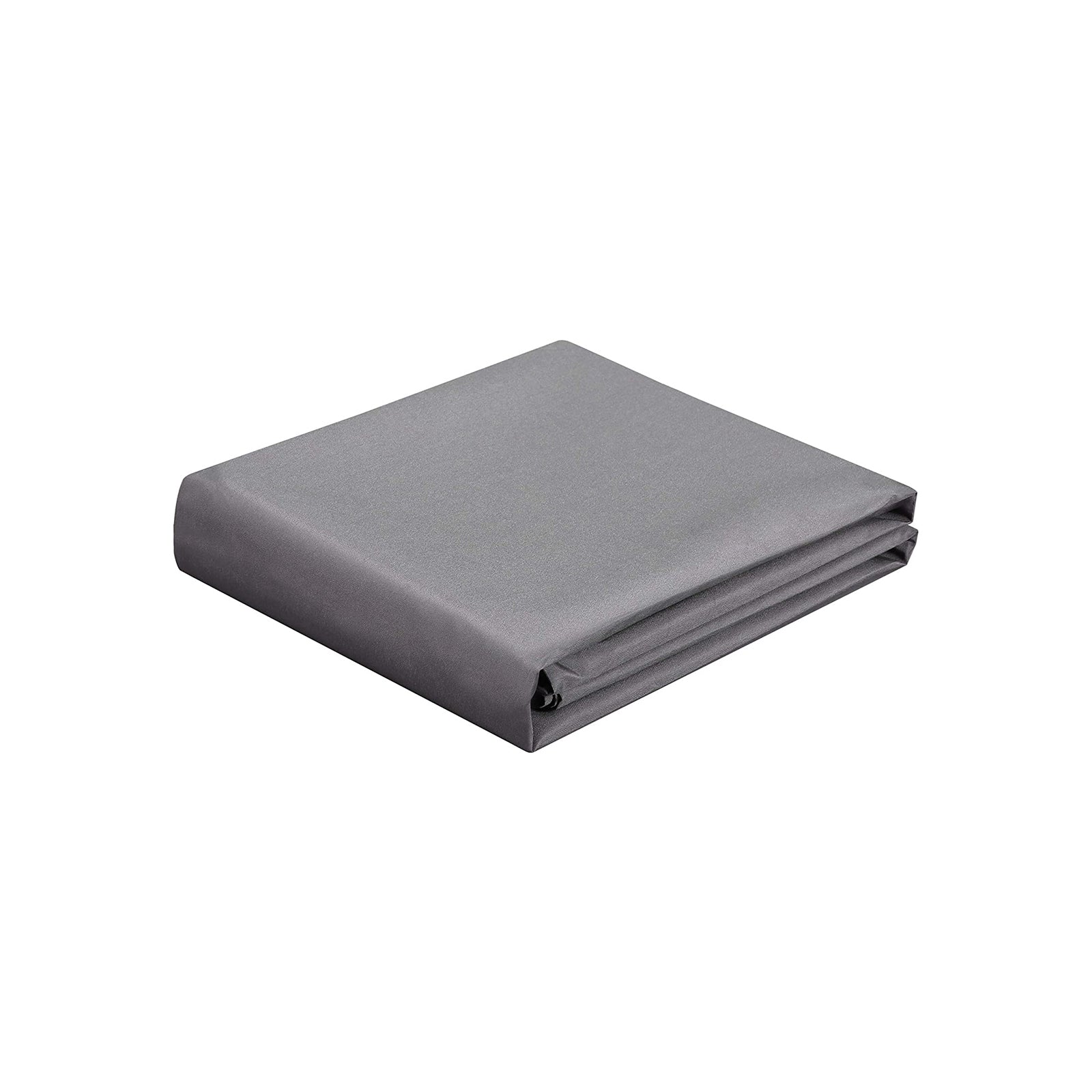 Balcony Privacy Screen - Water-Repellent Polyester - Smoky Gray - Includes Rope and Aluminium Eyelets