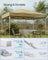 Pop Up Gazebo - 9m² - PE - UPF 50+ UV Protection