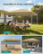 Pop Up Gazebo - 9m² - PE - UPF 50+ UV Protection