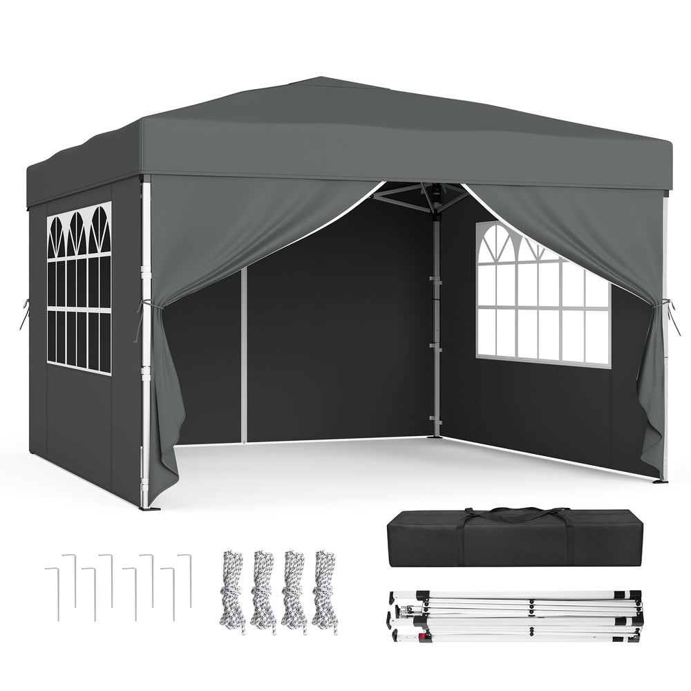 Pop Up Gazebo - 3m x 3m - PE - UV Protection