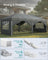 Pop Up Gazebo - 18L - PE - UV Protection