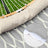Quilted Fabric Hammock - Bamboo - Grey and Beige - Detachable Curved Spreaders and Pillow