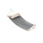Double Hammock - Oxford Fabric - Gray - Padded with Detachable Bamboo Spreader Bars and Pillow