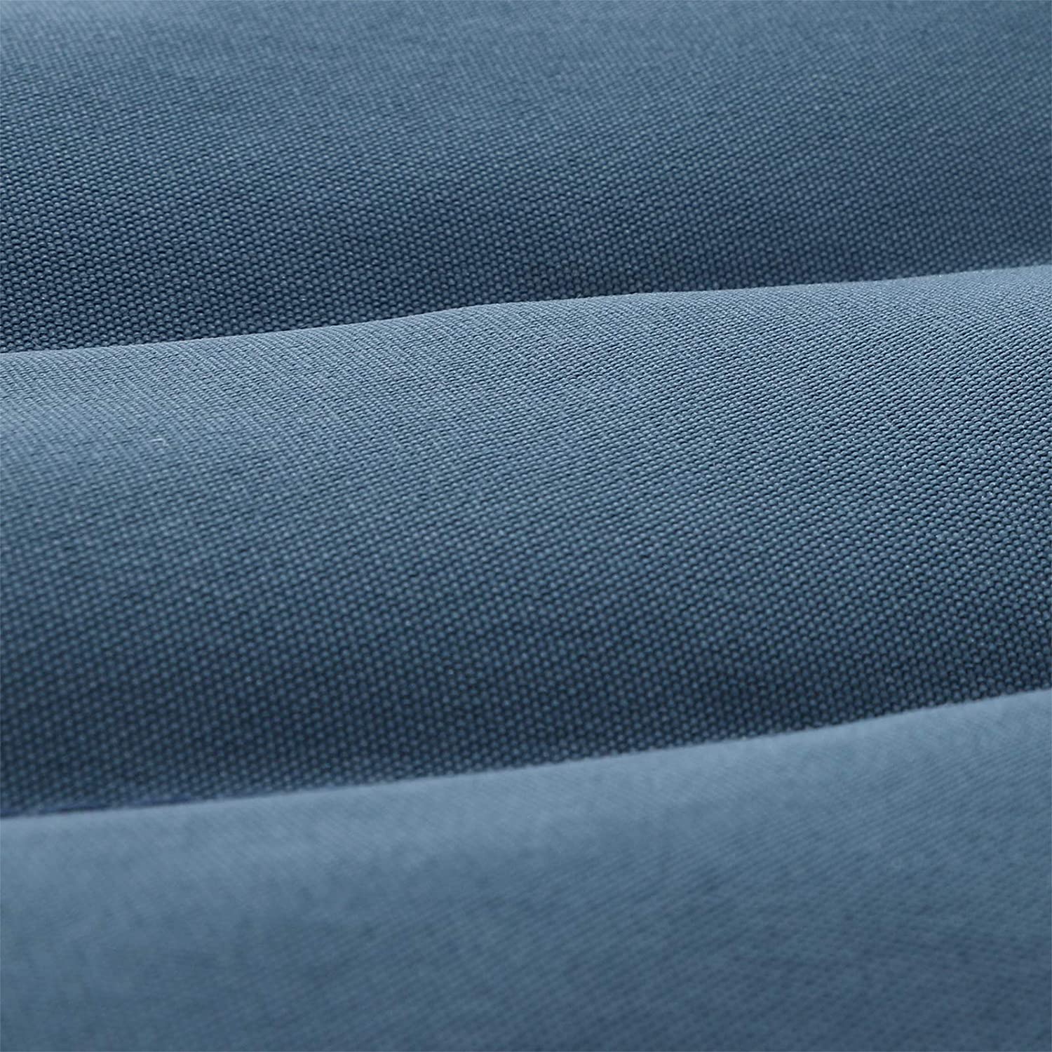 Double Hammock - Oxford Fabric - Blue - Quilted with Pillow and Bamboo Spreader Bars