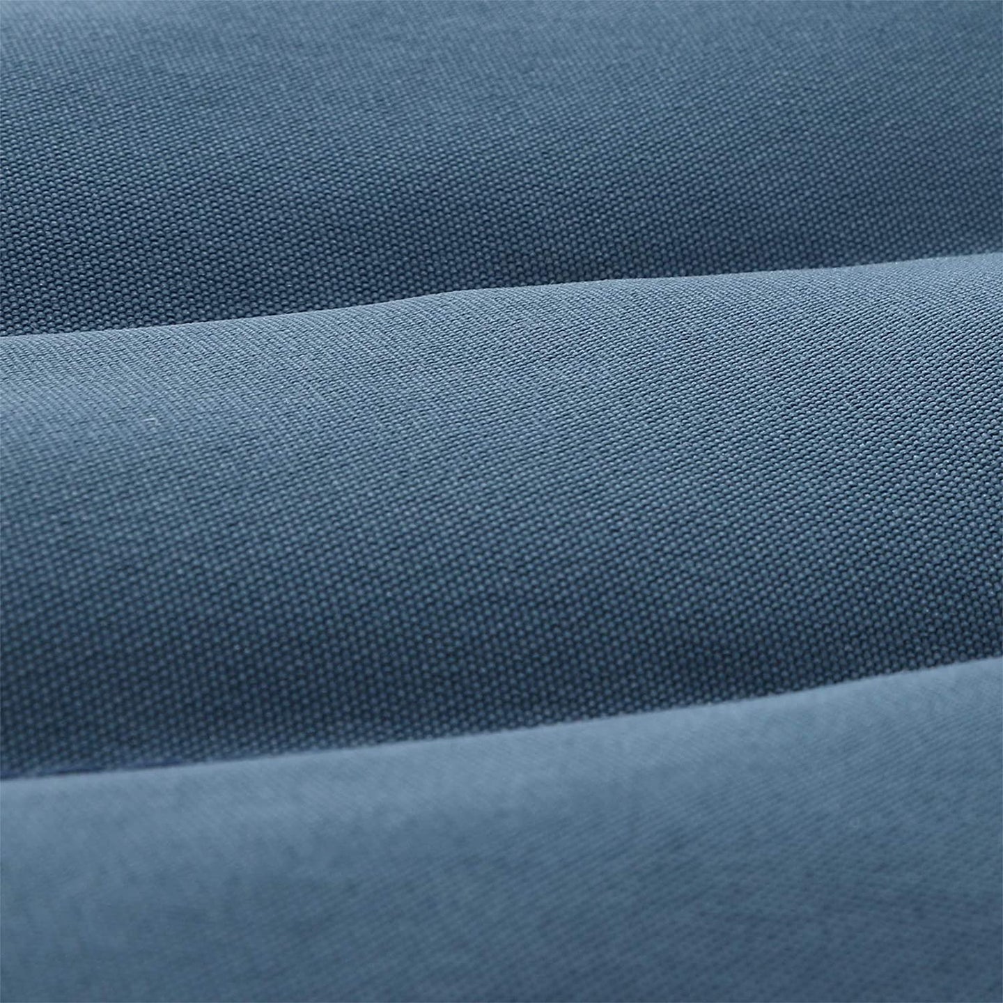 Double Hammock - Oxford Fabric - Blue - Quilted with Pillow and Bamboo Spreader Bars