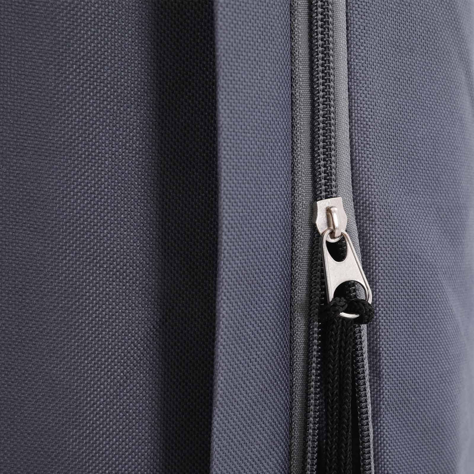 Parasol Umbrella Cover - Waterproof 600D Oxford Fabric - Dark Grey - Includes Rod and Zipper