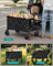 Foldable Trolley - Fabric - Ink Black - 150 L Capacity