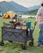 Foldable Trolley - Metal - Slate Grey - 150 L Capacity