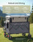 Foldable Trolley - Metal - Slate Grey - 150 L Capacity