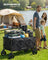 Folding Trolley - Garden and Camping - Ink Black - 52 x 100 x 98 cm