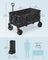 Folding Trolley - Garden and Camping - Ink Black - 52 x 100 x 98 cm
