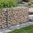 Gabion Basket - Metal - Silver - Garden Fence Wall Partition