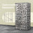 Metal Gabion Basket - Wire Mesh - Silver - Set of 4 for Garden Fence Wall Partition
