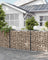 Gabion - Galvanized Steel - Silver - 100 x 80 x 30 cm