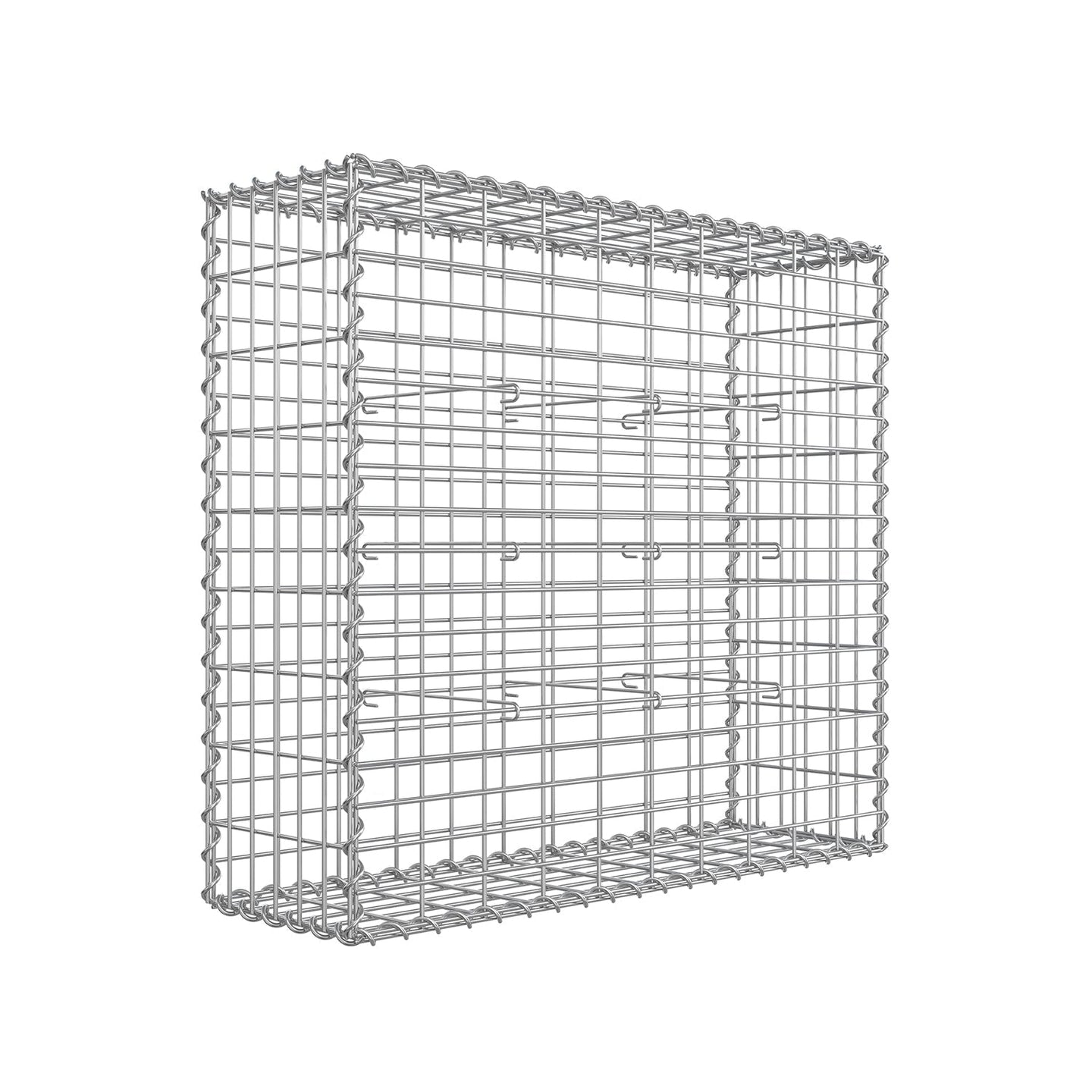 Gabion - 100 x 95 x 30 cm - Galvanized Wire