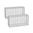 Gabion Cage - 100 x 50 x 30 cm - Stone Retaining Structure - Galvanized Wire