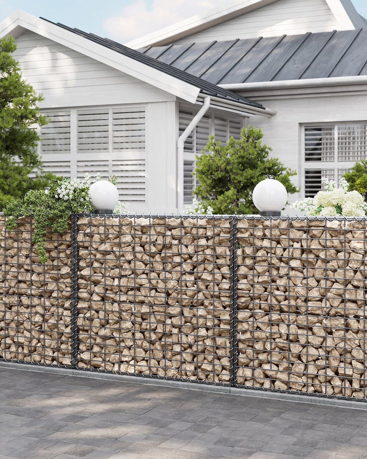 Gabion Cage - Metal - Galvanized Wire