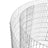 Tall Round Gabion Planter - Galvanised Steel - Silver - Rust-Resistant Decorative Garden Feature