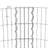 Tall Round Gabion Planter - Galvanised Steel - Silver - Rust-Resistant Decorative Garden Feature