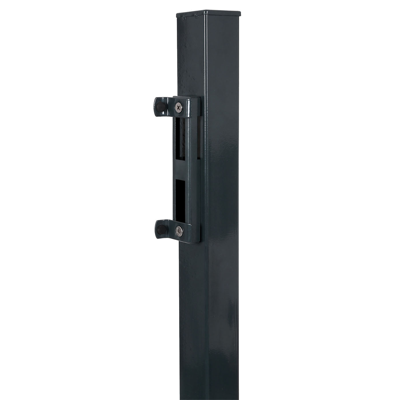 Garden Gate - Metal - Grey - Sturdy with Lock and Keys
