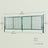Lockable Garden Gate - Galvanized Metal - Silver - Secure Design