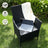Garden Furniture Set - Black and Beige - Polyrattan
