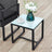 3-Piece Outdoor Furniture Set - PE Rattan - Black - Easy to Assemble