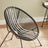 Outdoor Seating Set - Steel - White - Includes 2 Acapulco Chairs and Table