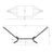 Hammock with Stand - Metal - Grey - Adjustable Height and Portable
