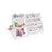 Kids Bookshelf - Engineered Wood - White - Toy Organizer with Side Pocket